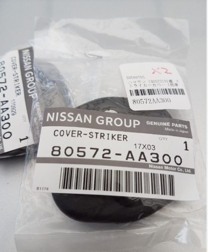 Genuine Nissan Striker Cover Set – 2 Pieces (Left & Right) – OEM 80572-AA300