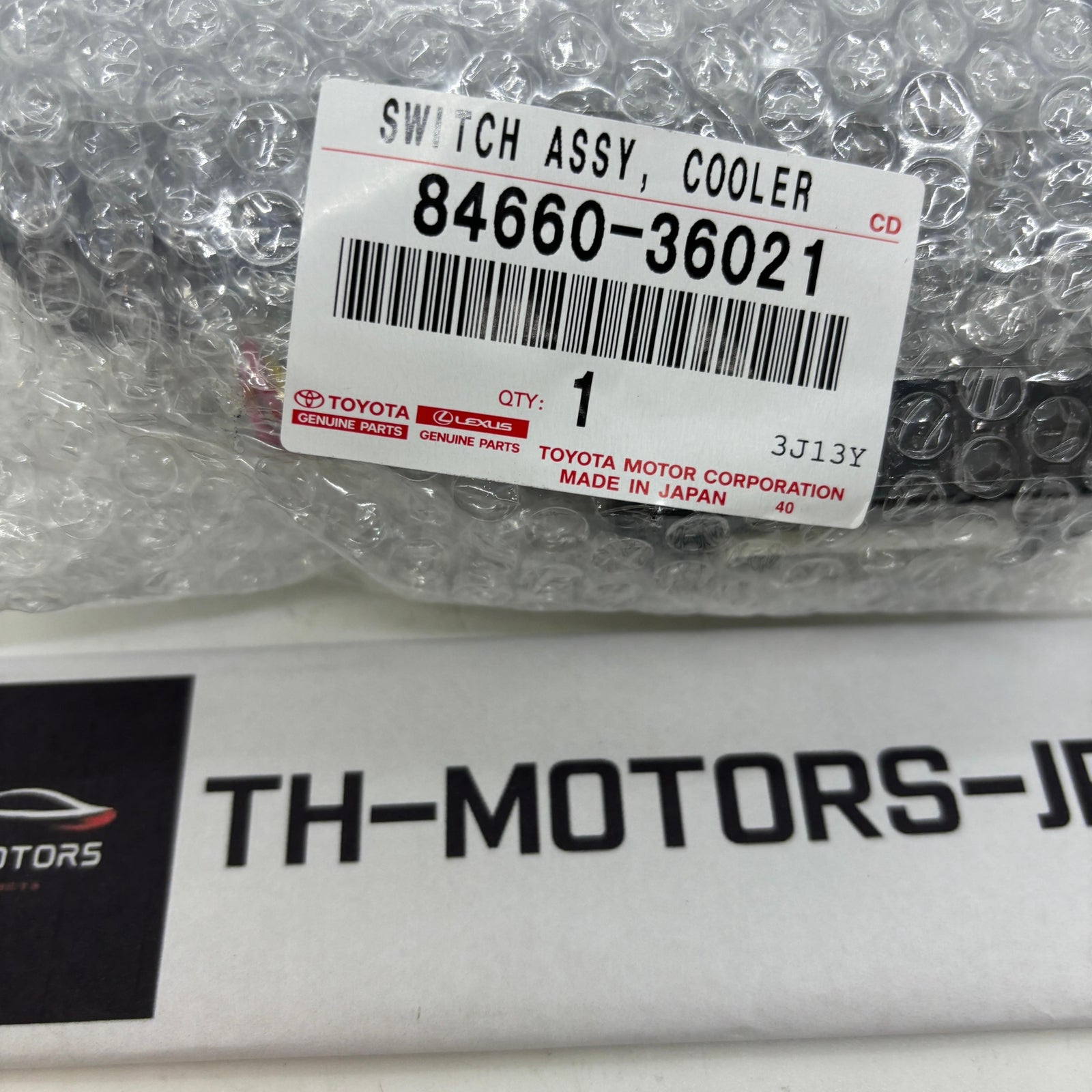 TOYOTA Genuine Coaster Cooler Control Coaster Switch Assy 84660-36021