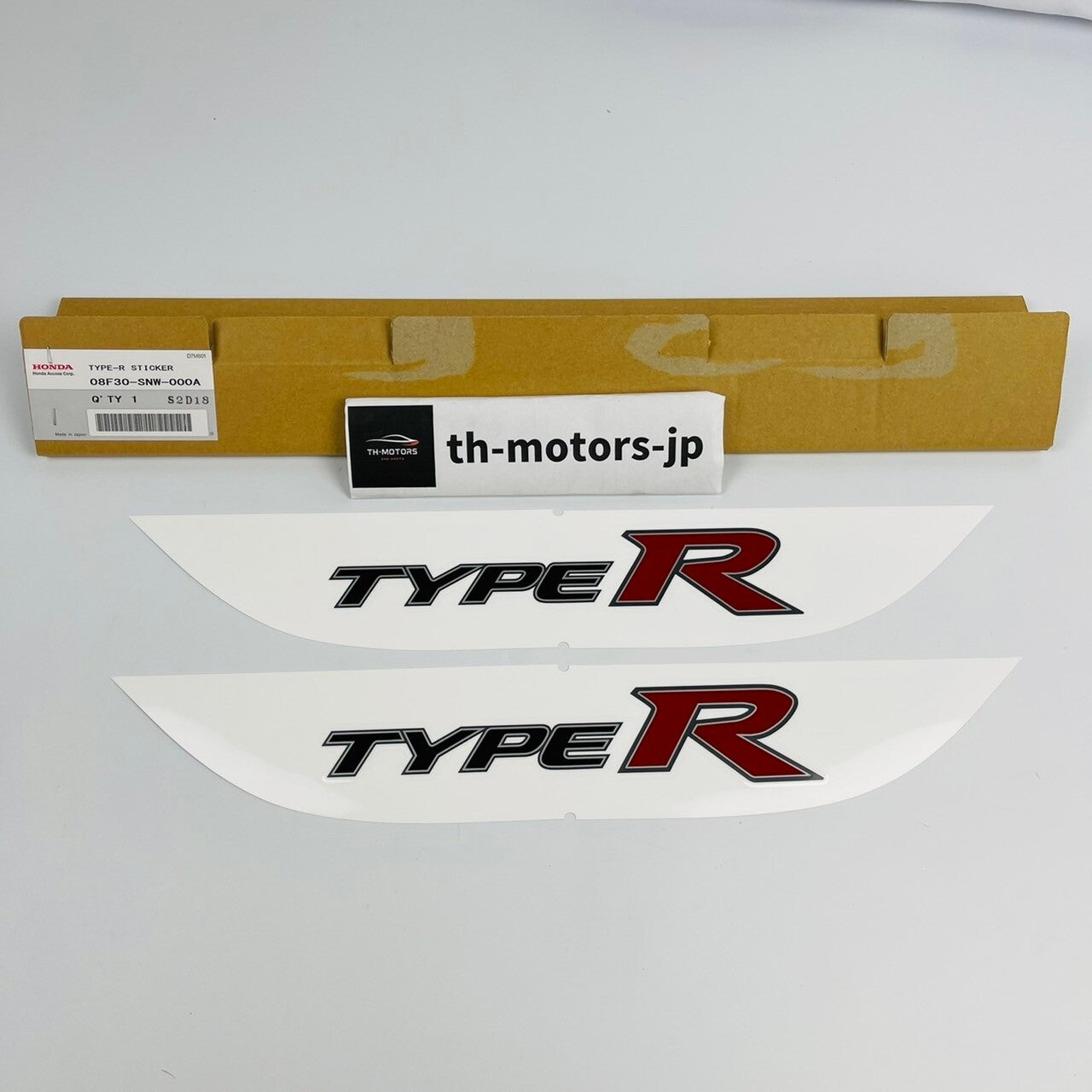 HONDA Genuine CIVIC FD2 FK8 Type-R Side Sricker Decal For 08F30-SNW-00