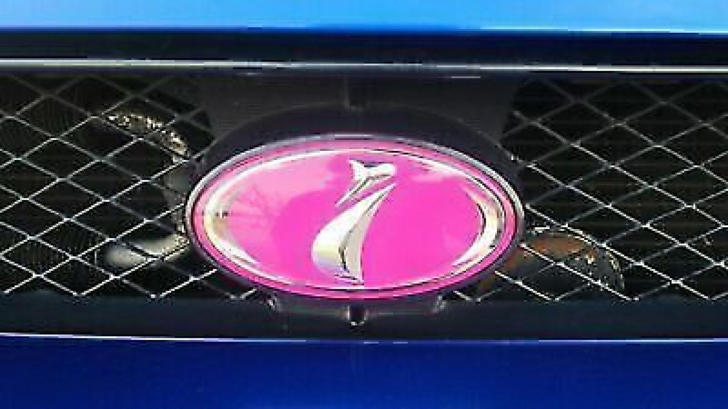 Subaru Impreza GDB GDC STI 2000-2005 Front I Pink Emblem Badge OEM