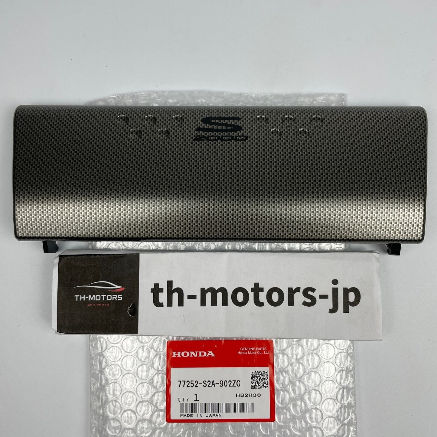 HONDA Genuine S2000 CR Carbon Fiber Radio Lid Cover Door 77252-S2A-902ZG