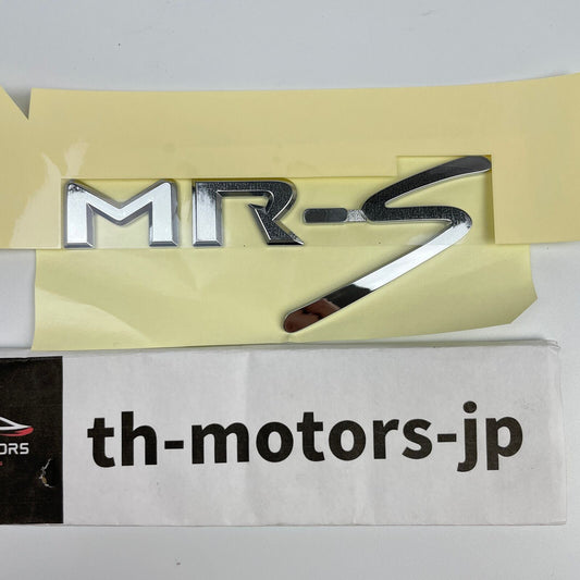 TOYOTA Original MR2 Spyder MRS Emblem hinten Chrom 75471–17130