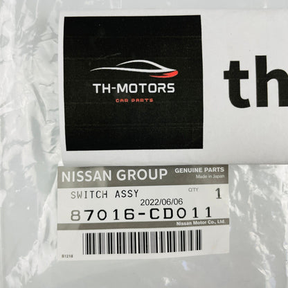 NISSAN Original 350Z 2003–2008 Schalter für elektrischen Sitz rechts, schwarz 87016-CD011