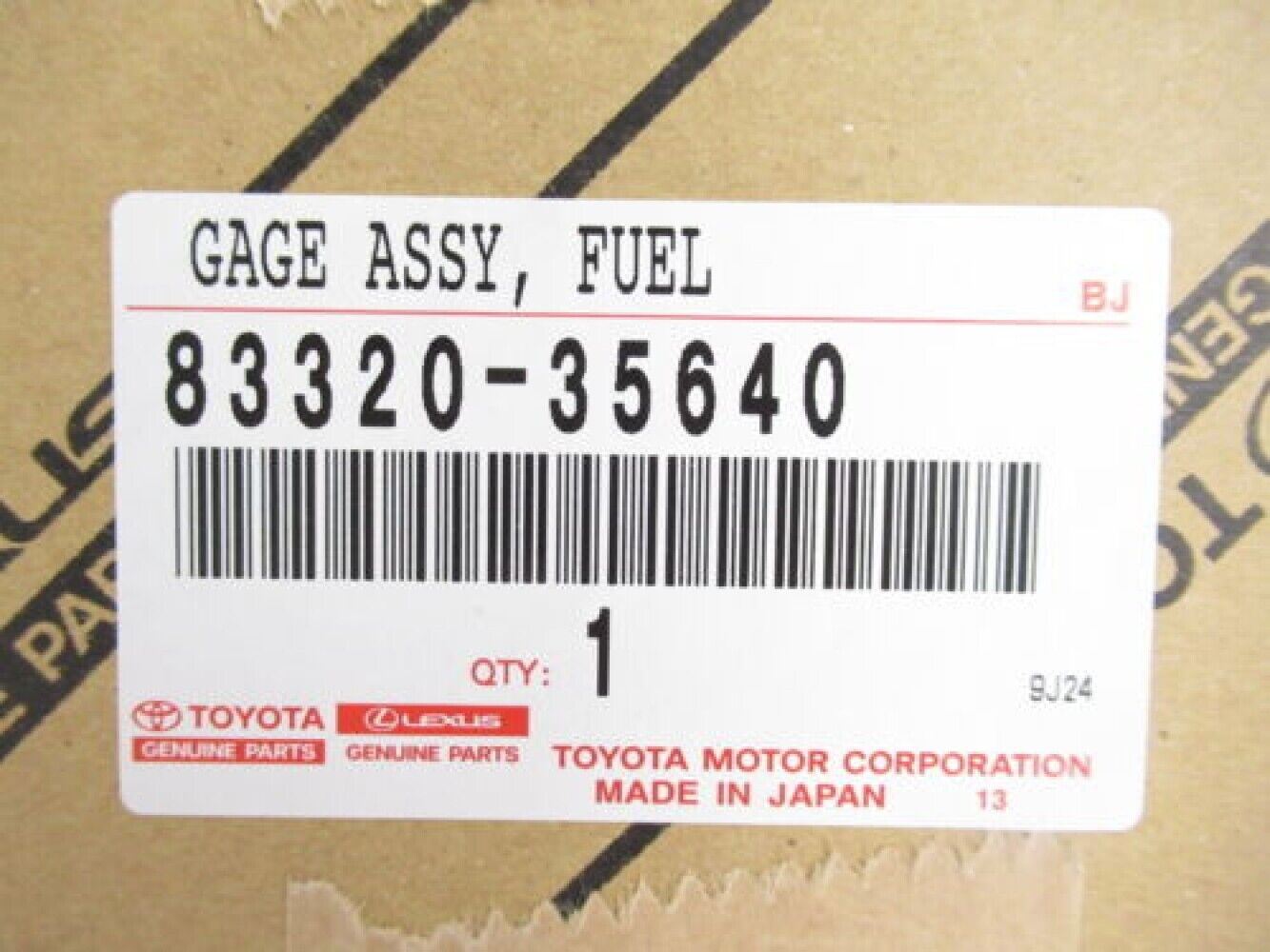 TOYOTA Genuine FJ Cruiser Fuel Sender Gauge Assy 83320-35640