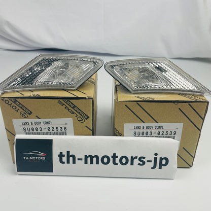 TOYOTA Genuine FR-S GT86 Clear Side Marker Lenses Set SU003-02538 / SU003-02539