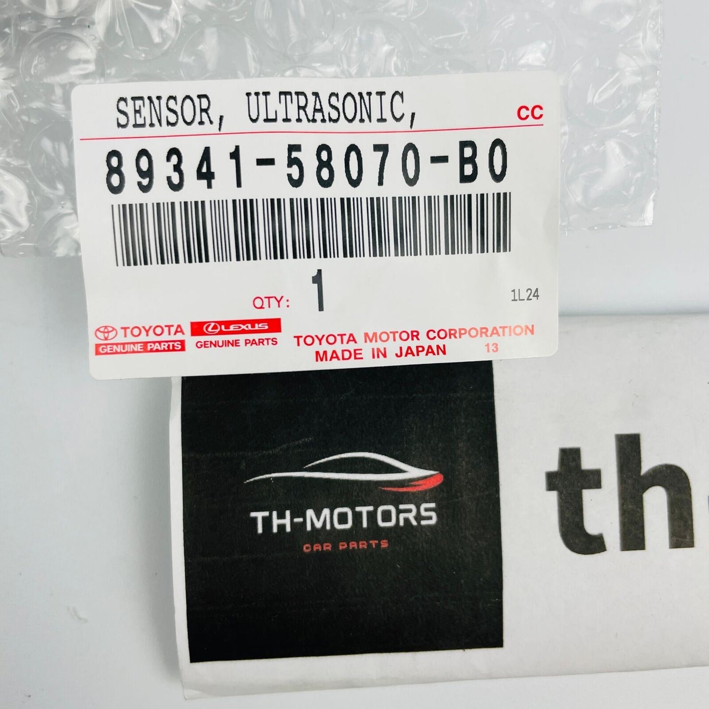 TOYOTA Genuine 2016-20 Prius Ultrasonic Parking Sensor Front 89341-58070-B0