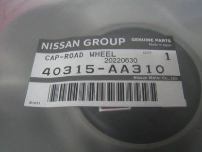 NISSAN Original BNR34 GT-R Mittelradkappe 4er Set 40315-AA310