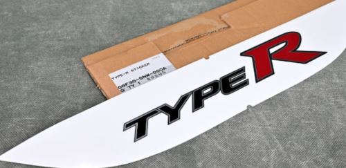 HONDA Genuine CIVIC FD2 FK8 Type-R Side Sricker Decal For 08F30-SNW-000A