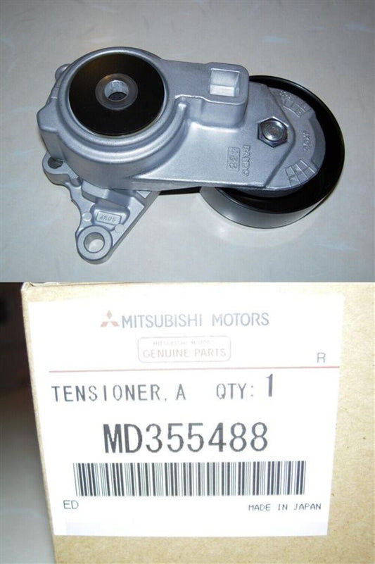 MITSUBISHI Genuine LANCER EVO 5&6 Tensioner Alternator Drive Belt Auto MD355488