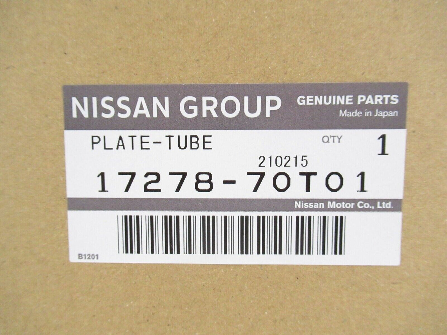 NISSAN 正品 240SX 油箱出油口板管 17278-70T01