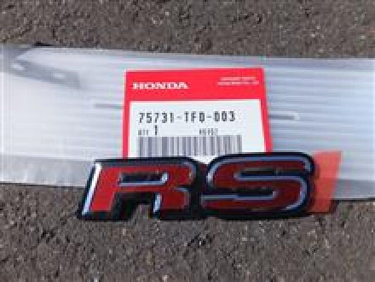 HONDA 正品 2014 Fit RS Emblem 红色 75731-T5B-003