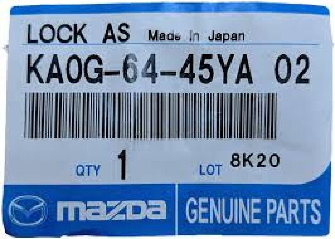 MAZDA Genuine CX-5 Center Console Latch Handle KA0G-64-45YA-02
