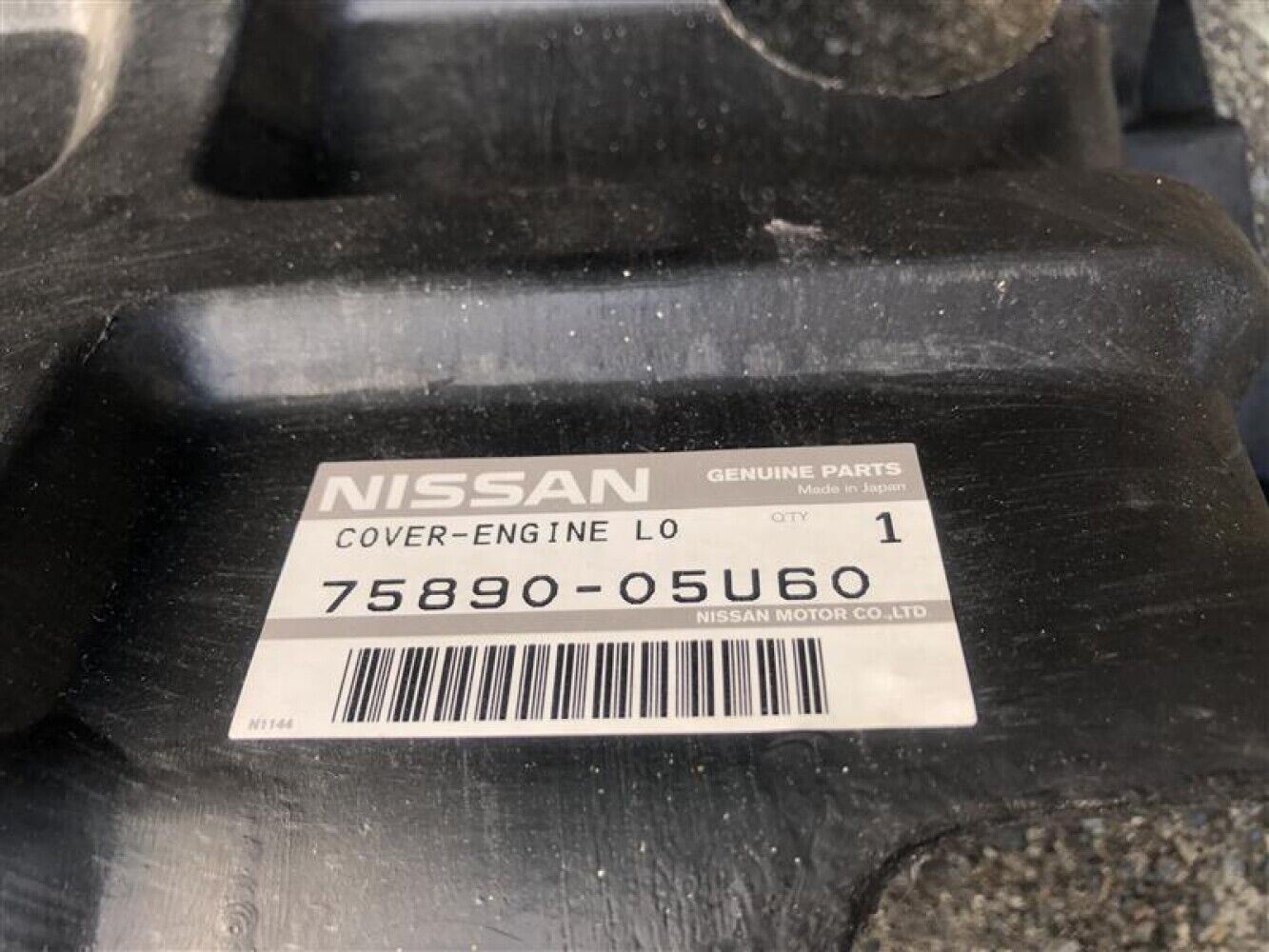 NISSAN Original GTR GT-R R32 BNR32 Front Lower Undercover 75890-05U60
