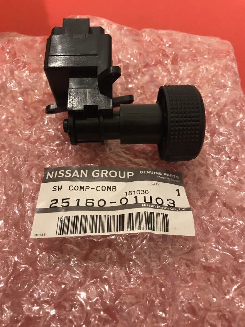 NISSAN Genuine Skyline R32 GTS GTST GTR Headlight Switch 25160-01U03