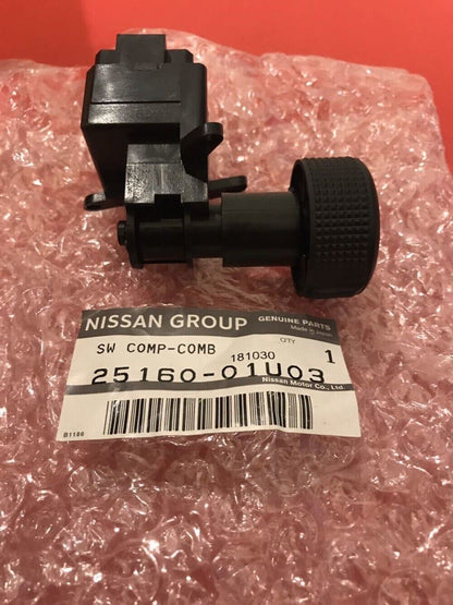 NISSAN 正品 Skyline R32 GTS GTST GTR 大灯开关 25160-01U03