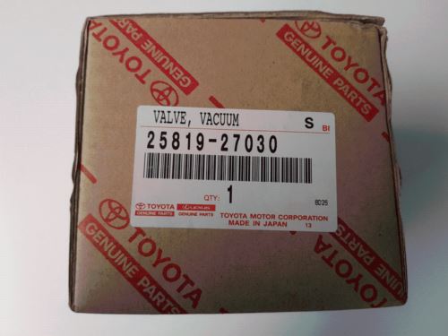 TOYOTA Genuine Avensis Turbo Boost Pressure Sensor Vacuum Valve 25819-27030