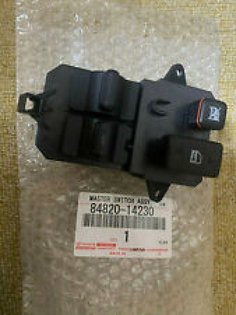 TOYOTA Original MK4 JZA80 Supra Drive Master Window Switch Assembly 84820–14230
