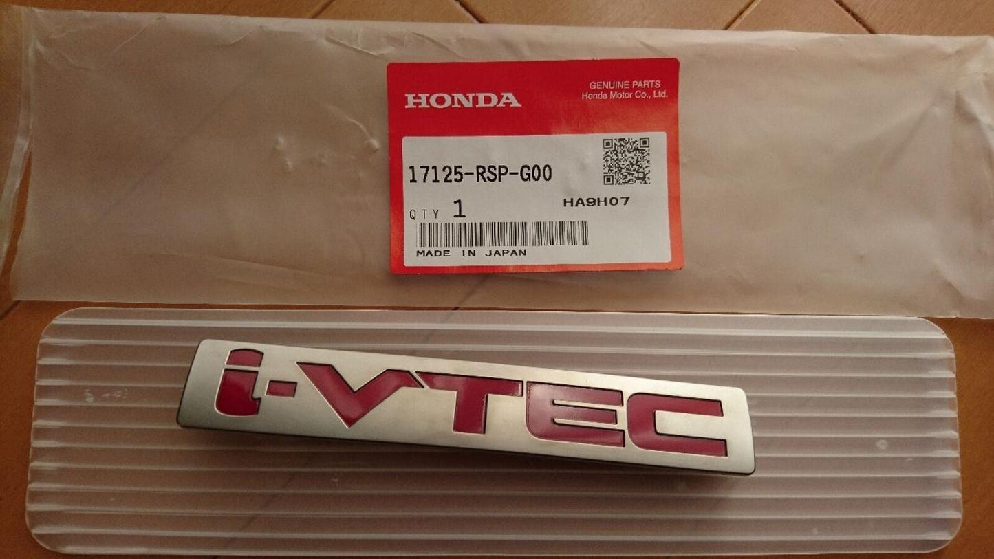HONDA Genuine CIVIC Type-R FD2 K20A Intake Manifold i-VTEC Emblem 17125-RSP-G00